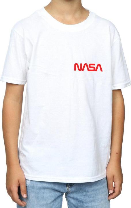 Produktbild Nasa Modern Logo Chest TShirt Jungen (152, 158)