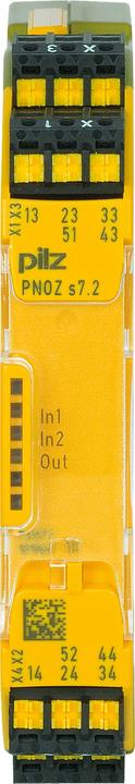 Actual product image Pilz GmbH & Co. KG Contact expansion PNOZ s7.2 c 24VDC 4 n/o 1 n/c expand