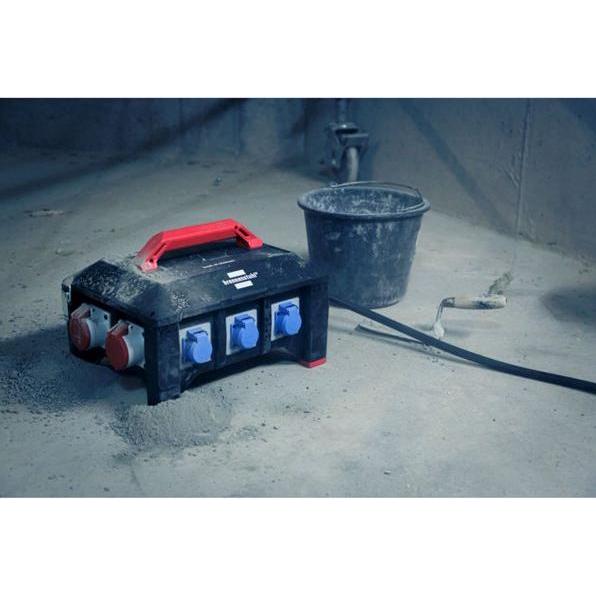 Thumbnail - Brennenstuhl, Baustromverteiler, Profi Baustromv. BS V 5-32A FI Typ B (9 x, CEE, CEE 7/3)