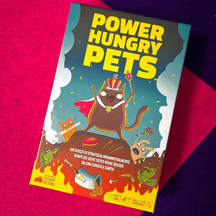 Actual product image Asmodée Power Hungry Pets - Ed. Italiana