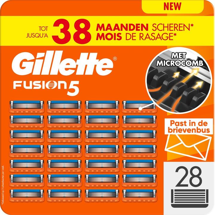 Actual product image Gillette Fusion 5 (28 x)