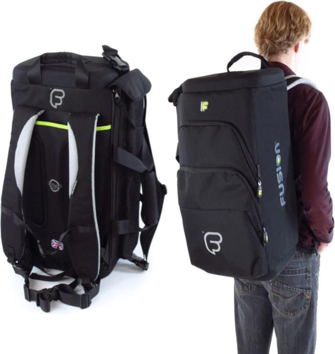 Immagine prodotto Fusion UB-04-B Borsa tripla per tromba Urban - Blu/Nero (Trombetta, Flugelhorn, Cornetto)
