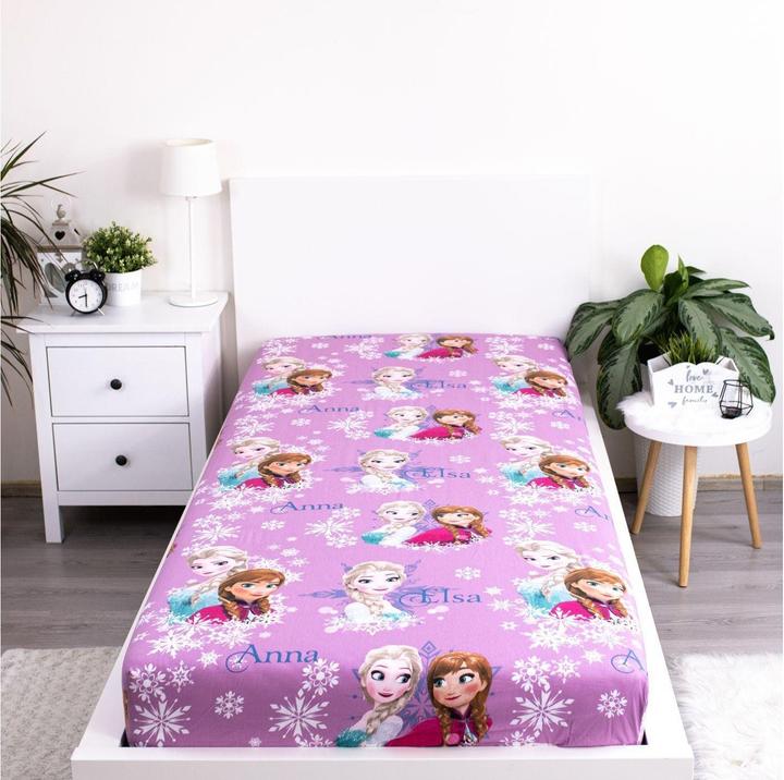 Actual product image Jerry Fix-Leintuch Frozen Duo sisters 90 x 200 cm (90 x 200 cm)
