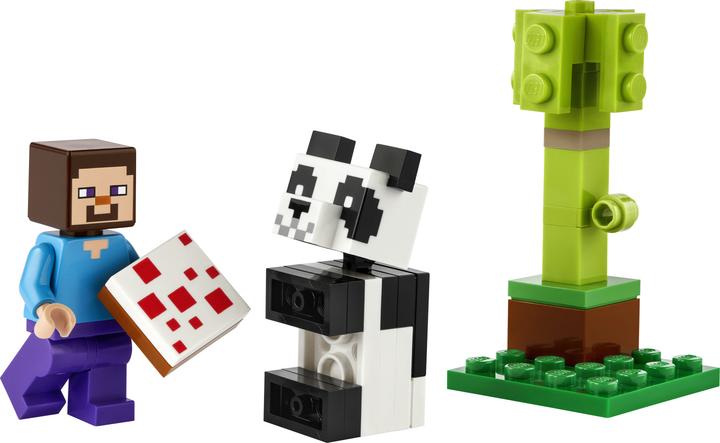 Image du produit Minecraft Steve avec bébé panda (30672, LEGO Minecraft)
