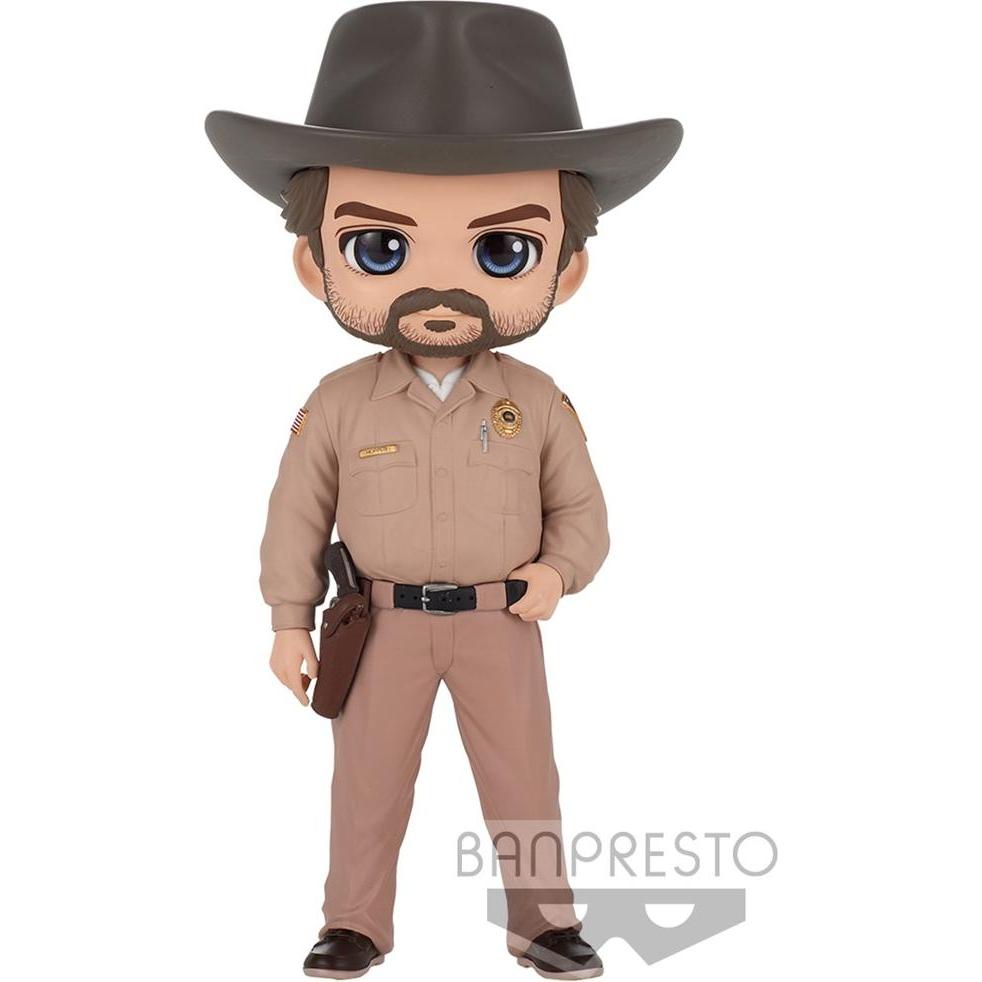 Banpresto Statua Stranger Things Q posket : Hopper