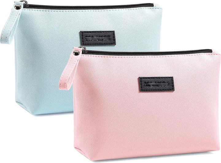 Only-Bags.Store Kleine Schminktasche 2 Stück Reisekosmetiktasche Tragbare kleine Schminktasche Wasserdicht