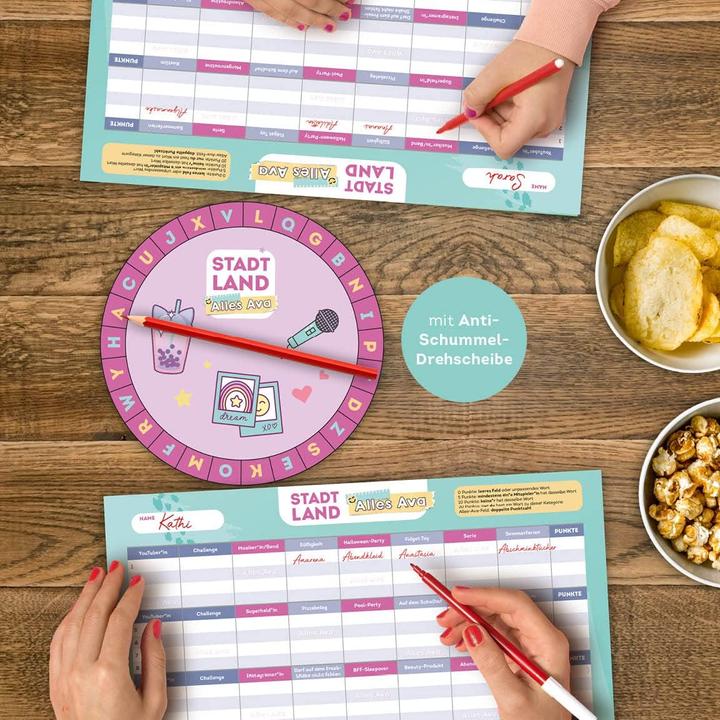 Immagine prodotto Città, Paese, Sfida - Il gioco classico per bambini e ragazzi (Tedesco)