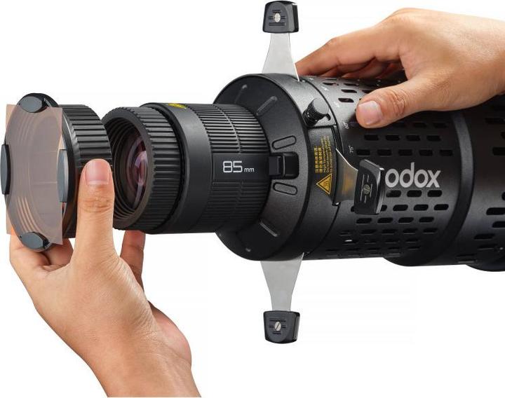 Actual product image Godox Bowens Mount Flash Light Projection Attachment