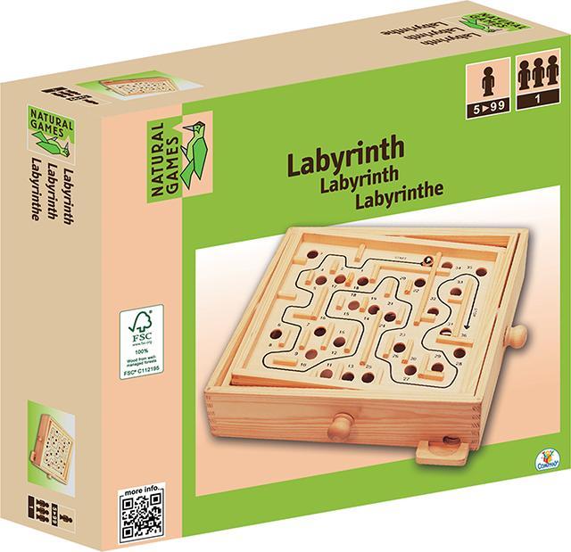 Produktbild Natural games Holz Labyrinth (Deutsch, 1 Spieler)