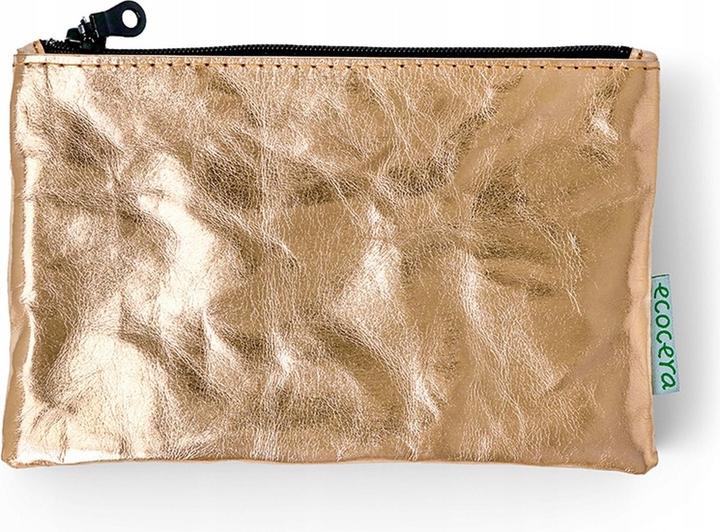 Immagine prodotto Ecocera Papeda Borsa per cosmetici oro rosa