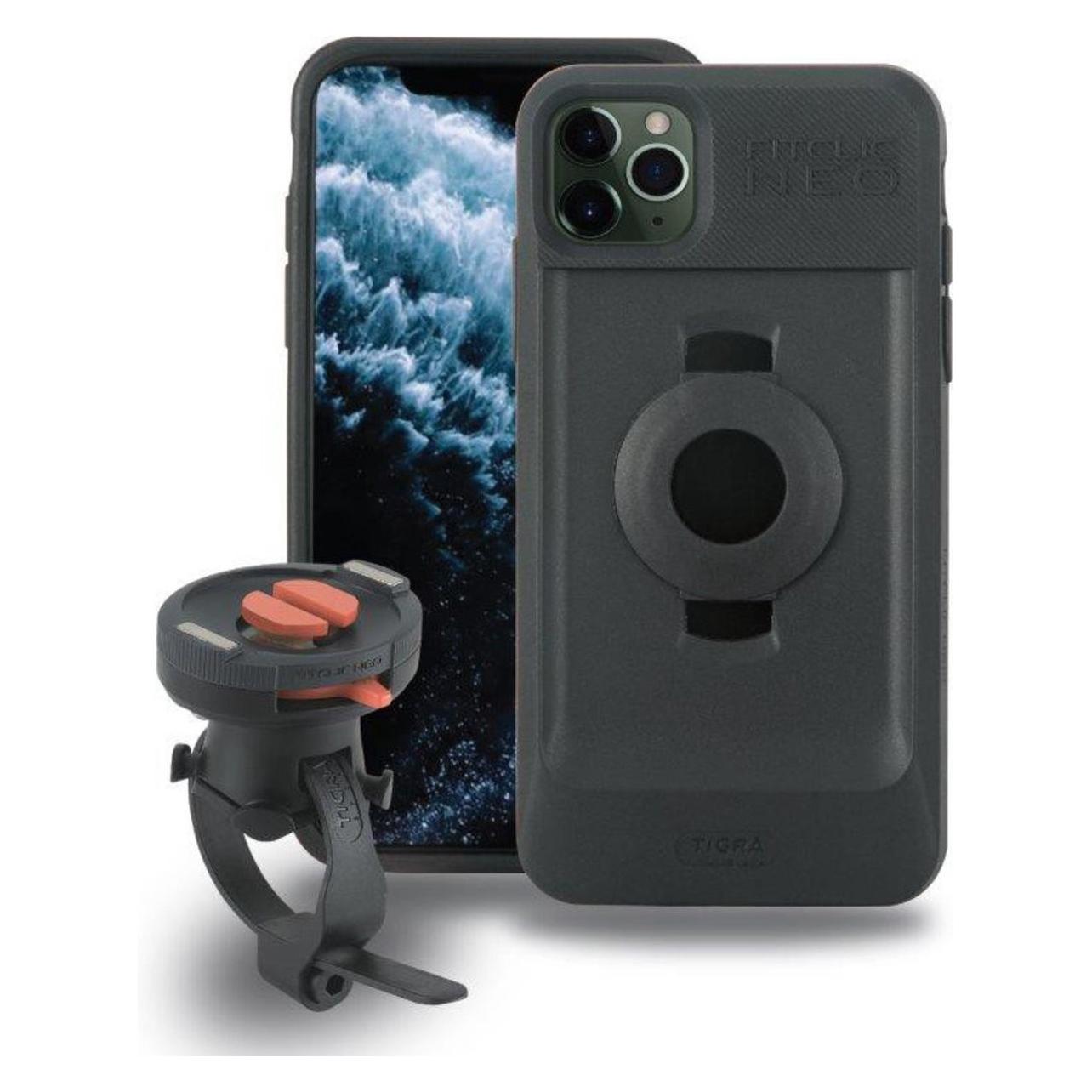 Tigra Fitclic Neo, Smartphone Halterung, Schwarz