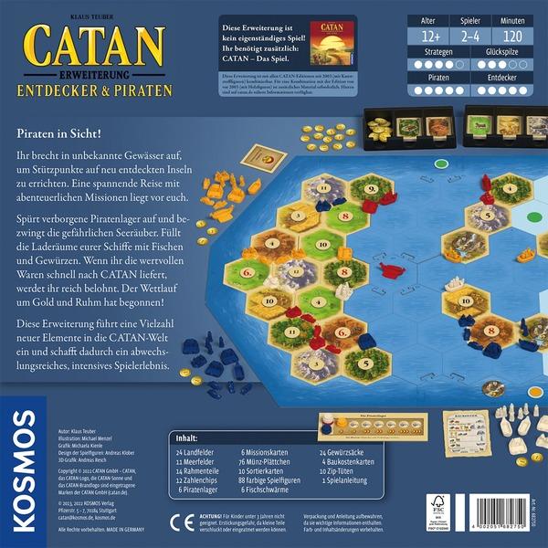 Actual product image Kosmos CATAN - Entdecker & Piraten