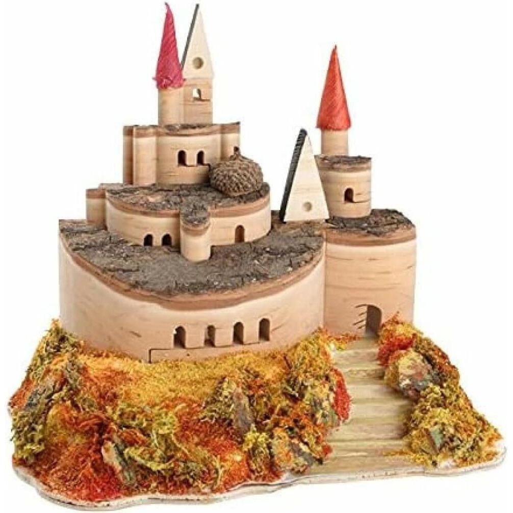 Legler OHG, Weihnachtsdeko, Schloss aus Holz Hofgarten