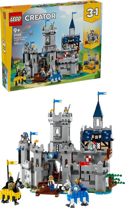 Image du produit LEGO Ritterburg im Mittelalter (31168, LEGO Creator 3-in-1)