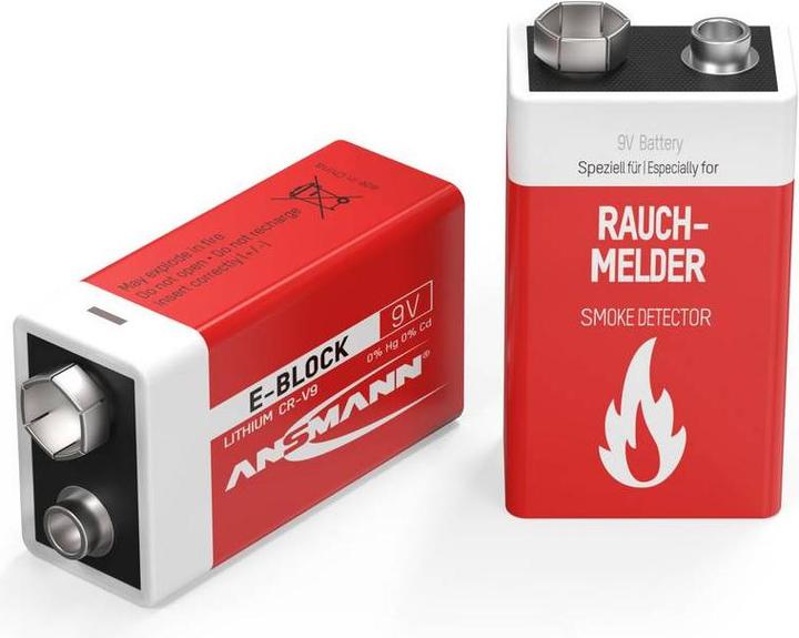 Productafbeelding Ansmann E-blok (1 Pcs., 9V Block, 1100 mAh)