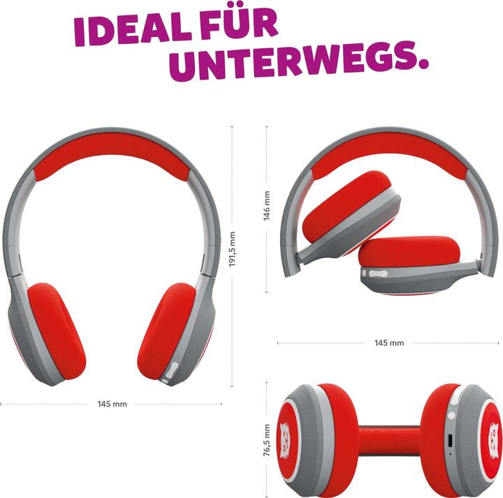 Actual product image Tigermedia Tigerbuddies Headphones (German, French, Italian, English)
