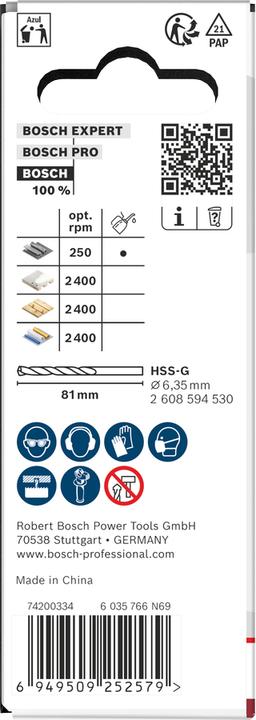 Image du produit Bosch Professional Zubehör Multi Material Arbored Lochsäge, 35 mm (35 mm)