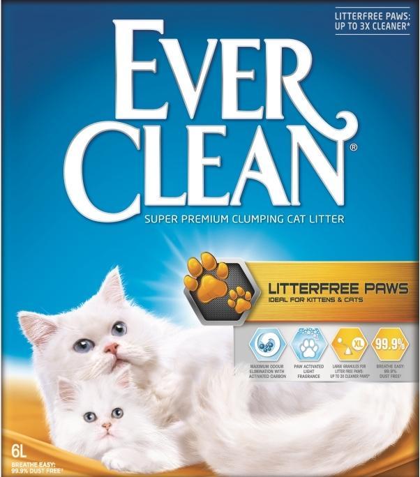 Actual product image Everclean Litterfree Paws (Clumping, 5.70 kg)