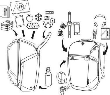 Image du produit Nitro NIKURO - Sac à dos (25 l)