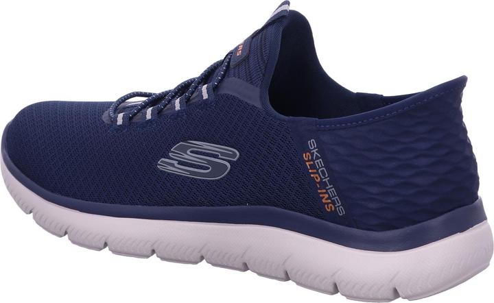 Produktbild Skechers Herren Slipper Sportlich Gummisohle blau (39)