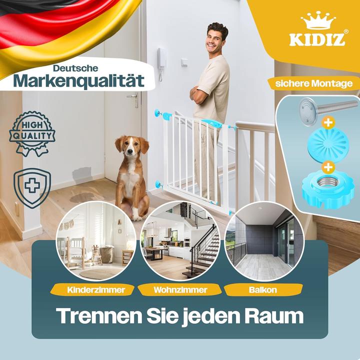 Immagine prodotto Kidiz Türschutzgitter (74 - 87 cm)