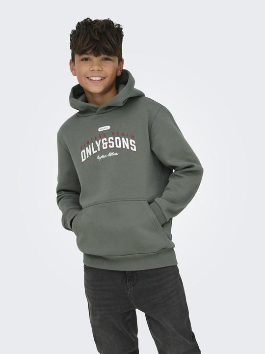 Image du produit Only & Sons Junior Osjceres Reg Vintage Print Hood Swt Noos (122, 128)