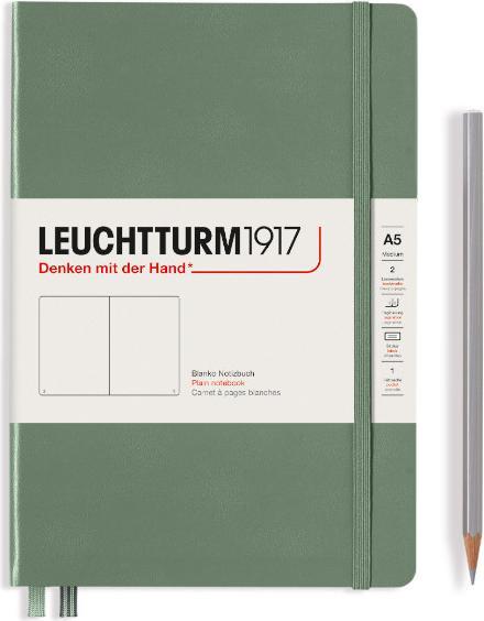 Image du produit Leuchtturm1917 Carnet de notes (A5, Blanc, Couverture rigide)