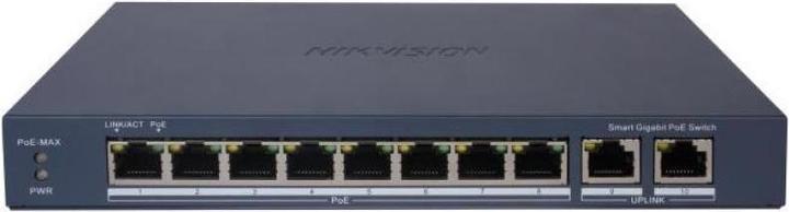 Immagine prodotto Hikvision HIK Switch POE intelligente a 8 porte Gigabit (10 porte)