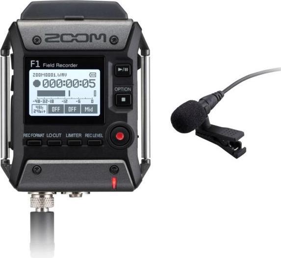 Actual product image Zoom F1-LP Field Recorder with microphone and headphones (Handheld)