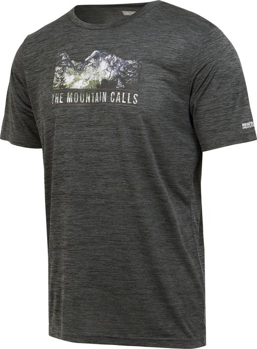 Actual product image Regatta Mens Fingal VIII Mountain Marl T-Shirt (XL)