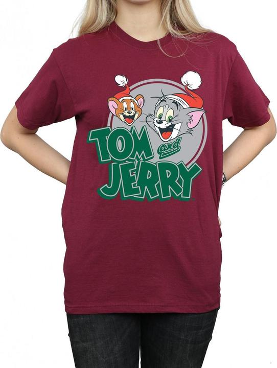 Produktbild Tom & Jerry Christmas Greetings TShirt (L)