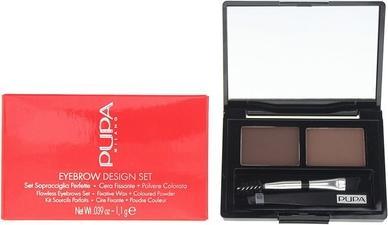 Produktbild Pupa Milano Eyebrow Desing Set Dark Brown (Dunkelbraun)