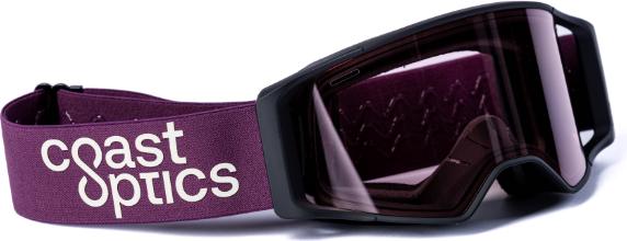 Schwarz, Band violett mit Pink Crystal und klarem Glas