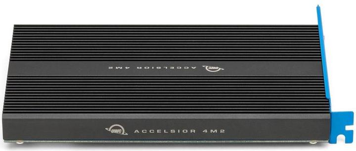 Produktbild OWC 16.0TB Accelsior 4M2 PCIe M.2 NVMe SSD Adapter Card (16000 GB, PCI-Express)