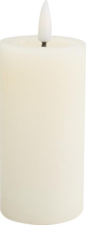 Produktbild VBS LED-Echtwachskerze "10 x 5 cm", mit Timer 6/18 Std.