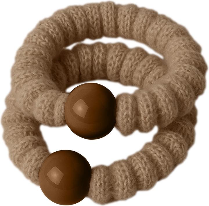Immagine prodotto Avizar Haargummi mit gestricktem Perlenbesatz Astrid (Elastico per capelli)