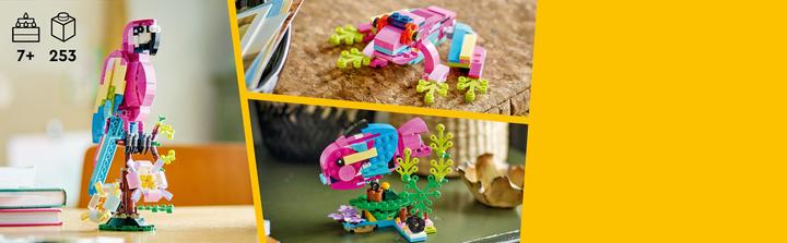 Actual product image LEGO Pappagallo esotico pink (31144, LEGO Creator 3-in-1)