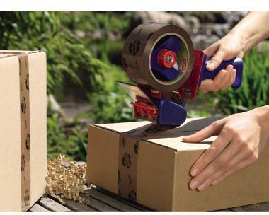 Produktbild tesa tesapack ECO & STRONG Paketband - Umweltschonendes Packband aus 100 % recyceltem Kunststoff (110 mm)