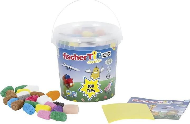 Produktbild fischerTIP Bastelset Eimer 100 Stück