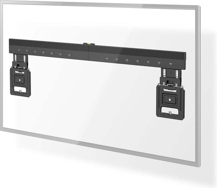 Produktbild Nedis Feste TV-Wandhalterung | 43 - 100 " | maximal unterstützes Bildschirmgewicht: 75 kg | Minimale (Wand, 75 kg, 43" - 100")