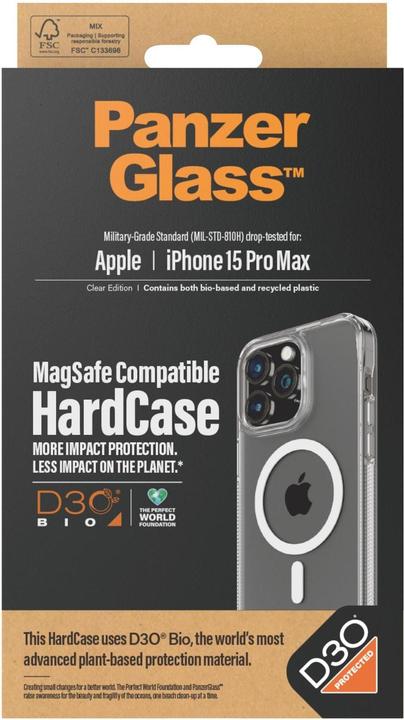 Immagine prodotto PanzerGlass HardCase MagSafe (Apple iPhone 15 Pro Max)