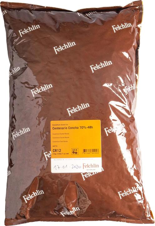 Produktbild Max Felchlin Couverture Centenario Concha 70% 48h (2000 g)