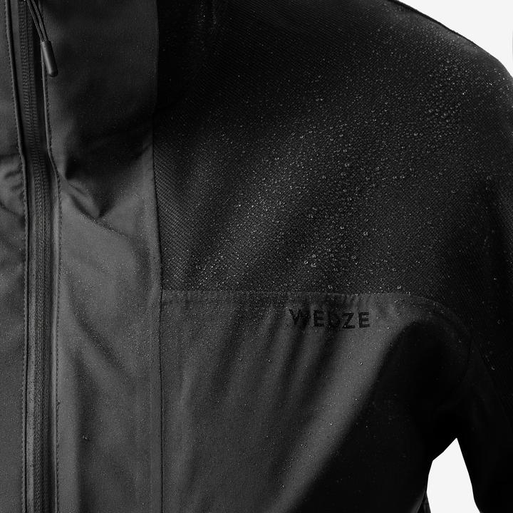 Produktbild Wedze Skijacke Herren wasserdicht und strapazierfähig - 500 Sport schwarz (L)