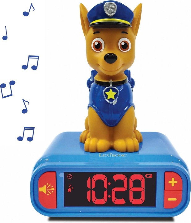 Actual product image Lexibook Paw Patrol 3D alarm clock