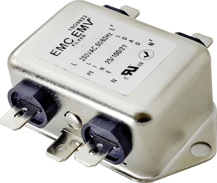 Actual product image Akyga EN2010-1-F Interference suppression filter 1 A (L x W x H) 61 x 56 x 22 mm 1 pc.