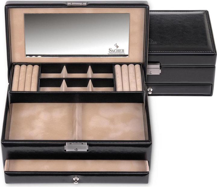 Immagine prodotto Sacher 34.000.290443 - Portagioie Helen new classic nero