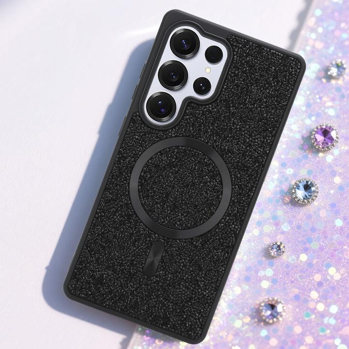 Actual product image Cadorabo Case for Samsung Galaxy S25 Ultra Glitter Sparkle Design (Samsung Galaxy S25 Ultra)