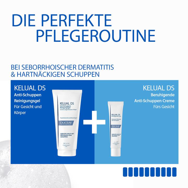 Actual product image Ducray Kelual DS cleansing gel for seborrhoeic eczema (Cleansing gel, 200 ml)