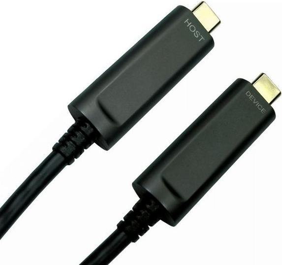 Image du produit RS PRO Câble USB USB C vers USB C, 5m, Noir (5 m, USB 3.1)