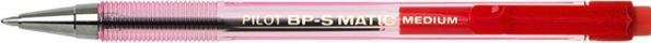 Actual product image Pilot Retractable biros BPS-Matic Medium, red (Red, 1 x)